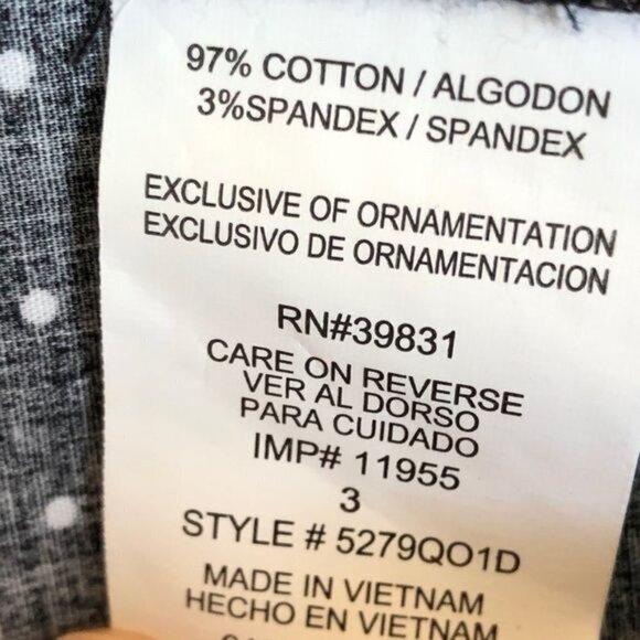 Sequin Hearts Black Retro Polka Dot Dress Sz 3 - Picture 7 of 13